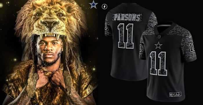 Micah Parsons - Lion-backer